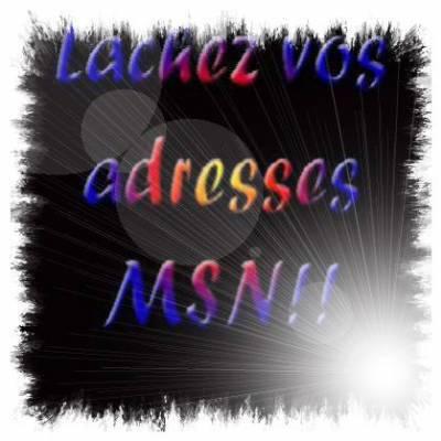 Lache ton adresss
